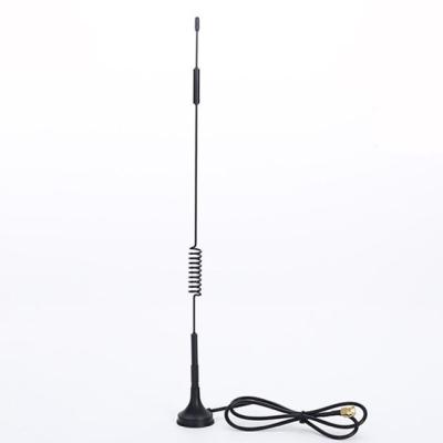 China ABS+Stainless steel lte external antenna magnetic base 5dbi 7dbi 9dbi GSM 2g 3g 4g communication antenna 4g for sale