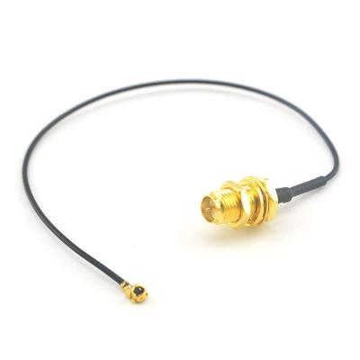 China Plastic and Copper IPEX or Custom RG178 Cable Extension Cable Antenna Adapter Cable Antenna Connector for sale