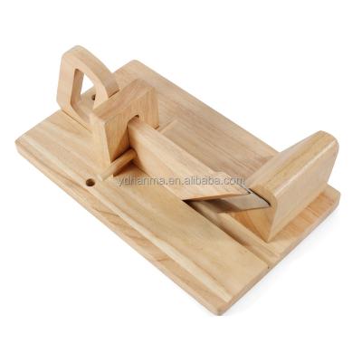 China Factory Viable Hot Sales Butter Cheese Knife Cheese Slicer Rubber Wooden Cheese Cutter for sale