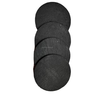 China Sustainable Wholesale Household Kitchen Restaurant Home Use Slate Coaster Round Coasters For Table Protection, Suitable For Cups for sale