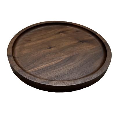 China Viable High Quality Wholesale Safe Nuts Food Salad Bowl Wooden Serving Dish With Certificate For Wooden Kitchen Tableware for sale