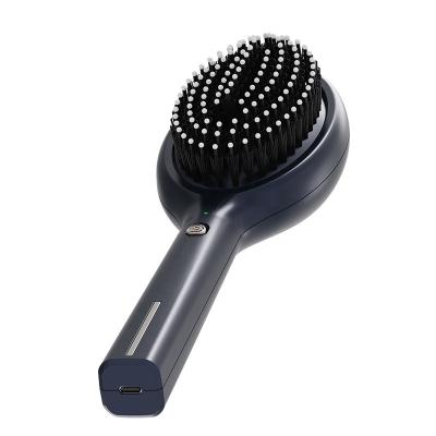 China Waterproof Electric Hot Selling Radio Eco-Friendly Portable Negative Ion Hair Comb Brush With USB for sale