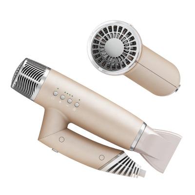 China Foldable Premium High Wind Ceramic Tourmaline And Negative Ions Heat Cold AC Hair Dryer Maker for sale