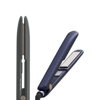 China Professional Ceramic Tourmaline Quick Dry Wet Styler Professional Ionic Flat Iron Steam Amazon Salon Steam Hair Straightener for sale