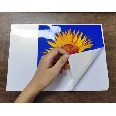 China 110gsm Glossy Sticker Photo Paper for sale