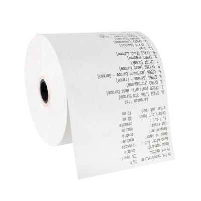 Chine Courant ascendant Till Rolls For Pos Machine de la pâte de bois de 100% 57x40mm à vendre