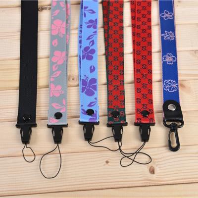 China Personalized Satin 2.5mm Custom Mobile Phone Lanyard for sale