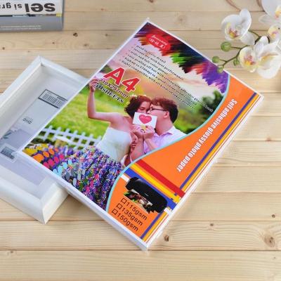 China Crease Proof 90gsm Glossy Printer Sticker Paper for sale