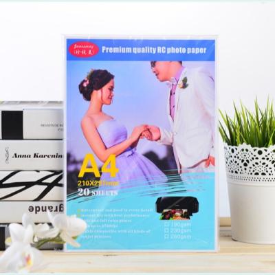 China Smooth Premium 240gsm RC Satin Photo Paper for sale