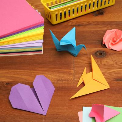 China Uncoated A4 180gsm Origami Folding Paper for sale