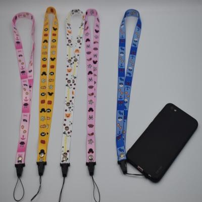 China Teléfono celular de nylon no tóxico de 2.5m m Lanyard Strap en venta