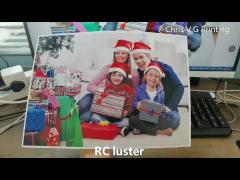 RC luster / glossy / satin photo paper from Chris V.G Printing