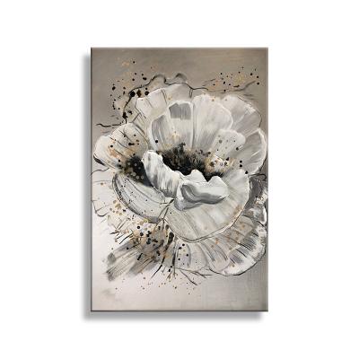 China New Handmade Stretched Classical/Postmodern Canvas Oil Painting Landscape Flower For Painting for sale