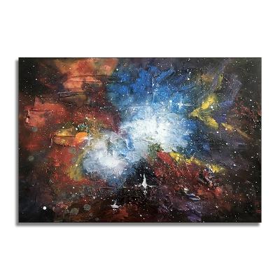 China Abstract Abstract Painting Galaxy The Milky Way Handmade Oil Painting for sale