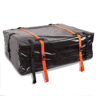 China Automotive Outdoor Accessories Car Roof Bag Cargo Carrier, Waterproof Roof Top Cargo Carrier With Anti-Slip Mat For All Vehicle With/Without Rack for sale