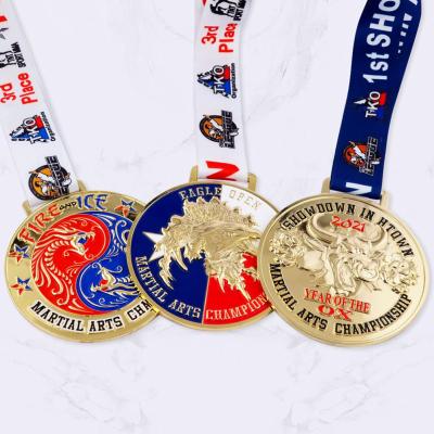 China Europe Manufacturers For Custom Medal Wholesale Tkd Medals Free Sample Tkd Medals for sale