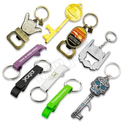 China Viable Opener Logo Bottle Key Chain for sale