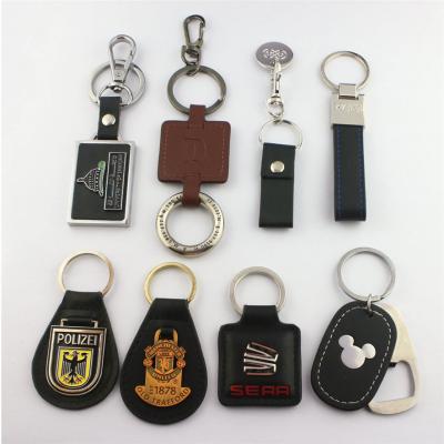 China Wholesale Custom Made Eco-friendly Logo Lanyard Name Metal Double Pvc Large Cheap Acrylic Rubber Leather Key Chain for sale