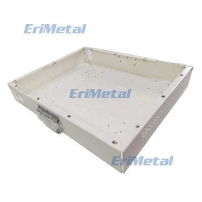 China High Precision Customized Electrical Sheet Metal Boxes Enclosures Carbon Steel Laser Cut Curvature Fabricate Metal Stamping Processing for sale