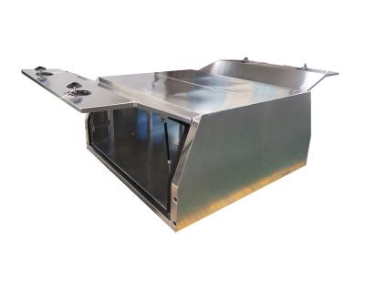 China Walterproof Aluminum Flat Alloy Ute Canopy With Jack Legs For Toolbox Custom Products for sale