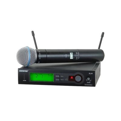 China SLX24 Handheld Microphone Single Channel UHF Handheld Wireless Microphone for sale