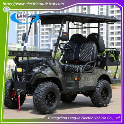 China 48V Battery Left Hand Drive Electric Golf Cart  4 Seats Electric Shuttle Car For Golf Course Transportation for sale