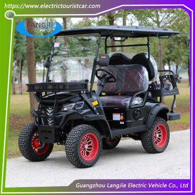 China Factory Customizable 4 Seater Four Wheel AC Motor 48V Electric Golf Cart for sale