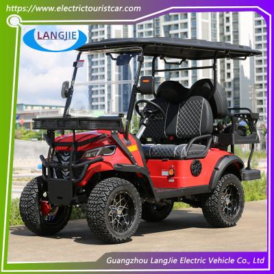 China 4 Wheel Electric Golf Cart 4 Seats Resort Car AC Motor Electric Car Tour for Hotel for sale