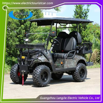 China Elektrische straat legale golfkar 4 zitplaatsen aangepast 5 kW AC motor Off Road jachtkarren Te koop