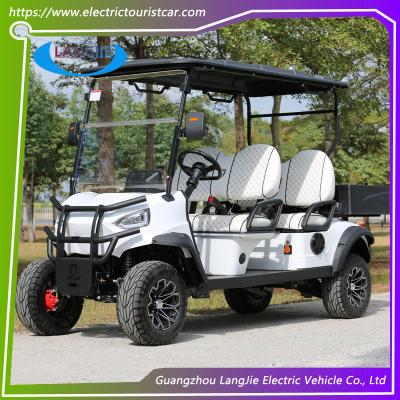 China Al por mayor Carro de golf eléctrico Buggy personalizable 4 asientos coche eléctrico Club coche mini fuera de la carretera de caza en venta