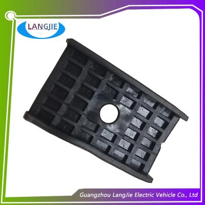 China Four Wheel Electric Shuttle  Bus Or Freight Car Parts For Upper Cushion Black Color for sale