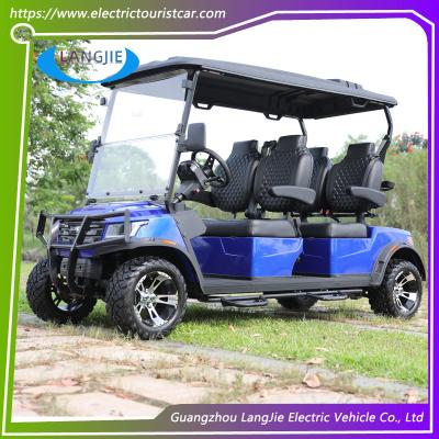 China 4 Wheel Drive Electric Passenger Vehicles 4 Seats AC Motor Model Golf Cart for sale