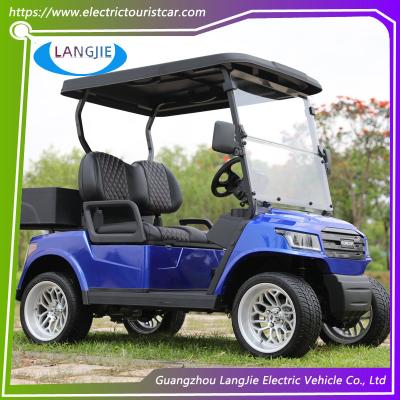 China 2 Seater Electric Golf Cart With Cargo Box AC Motor For Optimal Golf Course Performance for sale