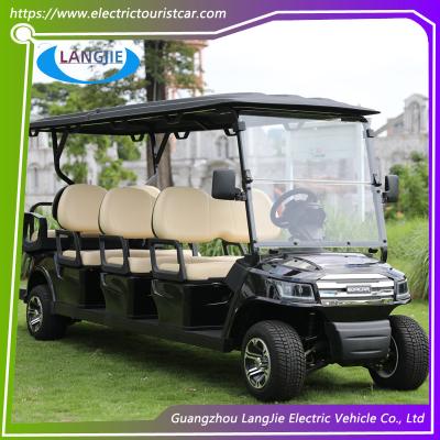 Chine OEM 8 sièges voiture de club présidentielle chariot de golf avec batterie sans entretien moteur AC à vendre