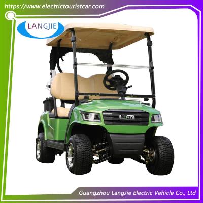 China Powerful 2 Seater Electric Golf Carts Low Speed Electric Vehicles With AC Motor for sale