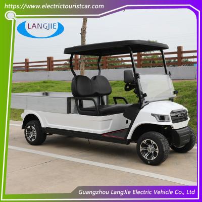 China Manufacture 2 Perosns Electric Utility Vehicle Battery-operated Mini Utility Car With Basket And Cargo Van Loading 500kgs for sale