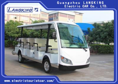 China 14 Seater Electric Sightseeing Bus , 72v Electric Shuttle Car  for Exhibition for sale