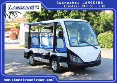 China 8 Seater Electric Car , 48V 5KW Dry Battery Tour Bus Y083A With Small Box For Hotel for sale