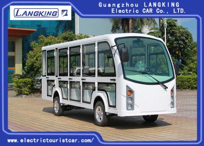 China 14 Seaters Electric Passenger Vehicles With Door Recharge Time 8 ~ 10h for sale