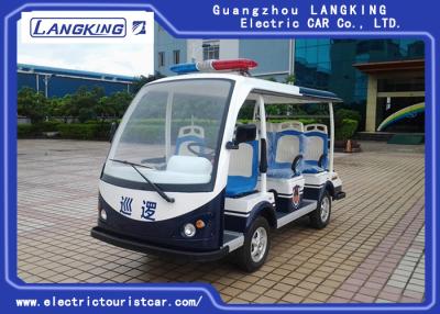 China Customized Design Electric Police Patrol Car , Golf Electric Cart Four Wheel for sale