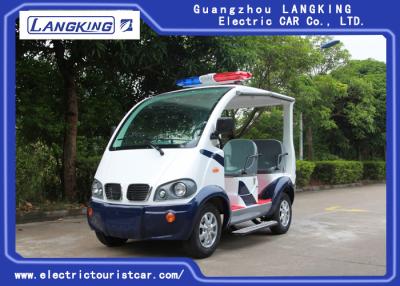 China 4 Seater Electric Golf Cart For Security Cruise Car With Caution Light for sale