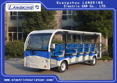 China 23 Plastic Seater Electric Shuttle Vehicles 5300×1730×2250mm Low Noise for sale