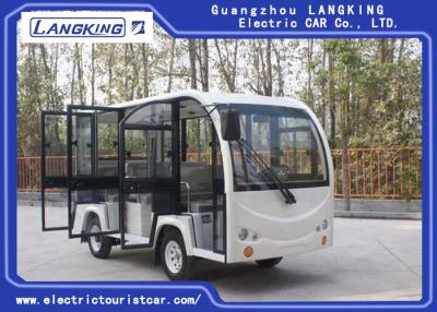 China Resort 8 Seater Electric Car , Closed Door Type Electric Sightseeing Bus Y081A-M for sale