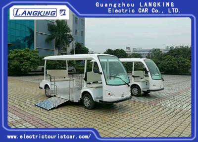 China 5 Passenger Electric Tourist Car With Wheelchair For Disabled , Max.Speed 28km/h for sale