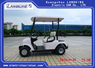 China 2 Seats White Street Legal Electric Golf Carts 4 Wheel Drive Mobility Scooter 3 Kw Motor Power for sale