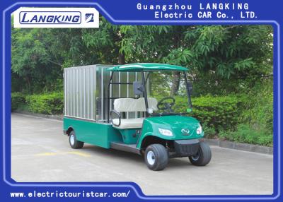 China 48v / 3kw Motor Electric Golf Cart 2 Seats With Stainless Steel Box For Hotel for sale