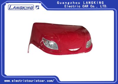 China Red Club Car Front Suspension Parts Main Component Of Front Enclosure + Front Light for sale