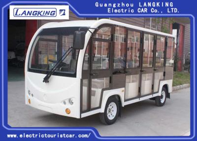 China Battery Operated Electric Shuttle Car 11 Seats For Museum , Mountain Area for sale