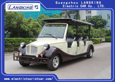 China 8 Person Golf Cart Car With Baskte / Electric Classic Cars For Park / Hotel for sale