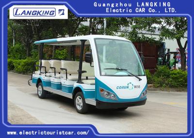 China 14 Seats 4 Wheels Electric Tourist Car For Resorts ,Villas , City Walking Street for sale